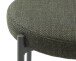 Sitzhocker (4er-Set) >PELICAN< in olivengrün - 40x48x40 (BxHxT)