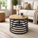 Couchtisch >Marly< in Mangoholz naturbelassen,...