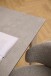 Esstisch >Palermo< in grau, Keramik / Metall - 160x75x90cm (BxHxT)