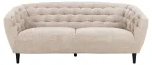3-Sitzer >Ria< Taschenfederkern, Bezug beige,...