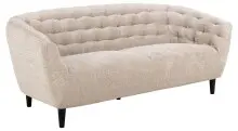 3-Sitzer >Ria< Taschenfederkern, Bezug beige,...