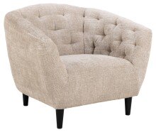 Sessel >Ria< Taschenfederkern, Bezug beige,...