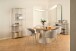 Standregal >Seaford< in grau, Metall / Hozwerkstoff - 77x185x35cm (BxHxT)