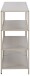 Standregal >Seaford< in grau, Metall / Holzwerkstoff - 114x78x35cm (BxHxT)