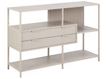 Standregal >Seaford< 2 Schübe, in grau - 114x78x35 (BxHxT)