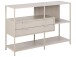 Standregal >Seaford< 2 Schübe, in grau - 114x78x35 (BxHxT)