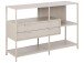 Standregal >Seaford< 2 Schübe, in grau - 114x78x35 (BxHxT)