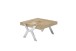 Couchtisch >BURGAS< in eichenfarben, Zereiche - 65x35x65cm (BxHxT)