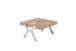 Couchtisch >BURGAS< in eichenfarben, Zereiche - 65x35x65cm (BxHxT)