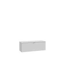 Lowboard >LIBERTAD< Hängeschrank, in Weiss - 99,5x37,5x34,8cm (BxHxT)