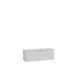 Lowboard >LIBERTAD< Hängeschrank, in Weiss - 99,5x37,5x34,8cm (BxHxT)