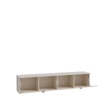 Lowboard >LIBERTAD< Hängeschrank, in sandfarbig - 178,8x37,5x34,8cm (BxHxT)