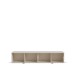 Lowboard >LIBERTAD< Hängeschrank, in sandfarbig - 178,8x37,5x34,8cm (BxHxT)