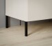 Möbelfuß >LIBERTAD< (4er-Set) in Schwarz, Metall - 4,5x12x4,5cm (BxHxT)