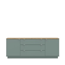 Sideboard >GANYMEDE< 2 Türen, Mauvella Eiche /...