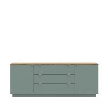 Sideboard >GANYMEDE< 2 Türen, Mauvella Eiche /...