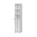 Mehrzweckschrank >LAUNDRY< 1 Tür, 2 Böden, Artik Weiß - 41x206x40 (BxHxT)