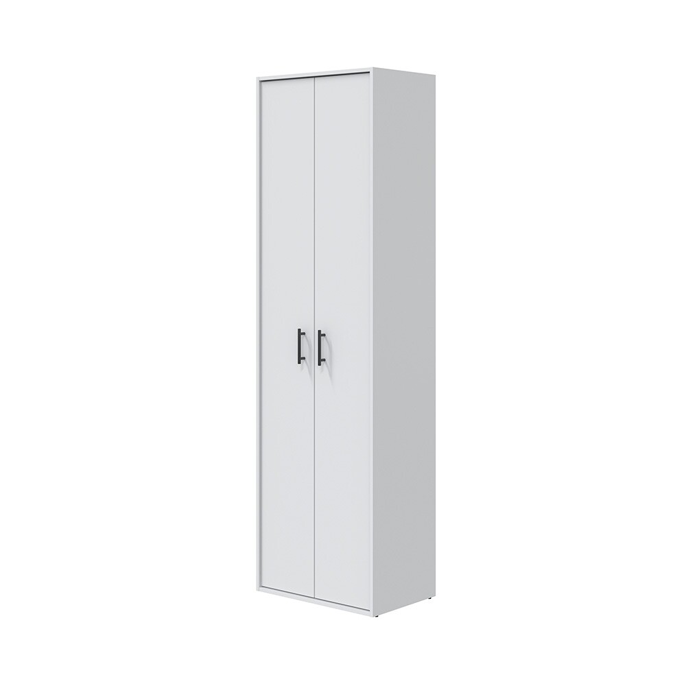 Mehrzweckschrank >LAUNDRY< 2 Türen, 2 Böden, Artik Weiß