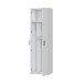 Mehrzweckschrank >LAUNDRY< 2 Türen, 2 Böden, Artik Weiß - 60x206x40 (BxHxT)