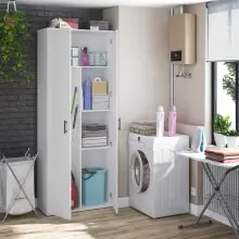 Mehrzweckschrank >LAUNDRY< 2 Türen, 3...