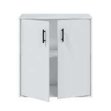 Mehrzweckschrank-Set >LAUNDRY < (4-teilig) Weiß, 2x Umbauschrank, Unterschrank, Hängeschrank