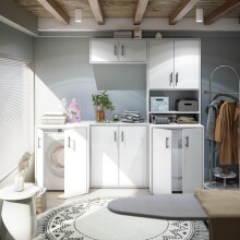 Mehrzweckschrank-Set >LAUNDRY< (5-teilig) in Artik...
