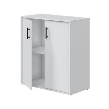 Mehrzweckschrank-Set >LAUNDRY< (5-teilig) in Artik Weiß - 218x206x40 (BxHxT)