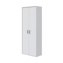 Mehrzweckschrank-Set >LAUNDRY< (3-teilig) in Artik Weiß - 181x206x40 (BxHxT)