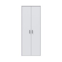 Mehrzweckschrank-Set >LAUNDRY< (3-teilig) in Artik Weiß - 181x206x40 (BxHxT)