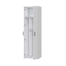 Mehrzweckschrank-Set >LAUNDRY< (3-teilig) in Artik Weiß - 181x206x40 (BxHxT)