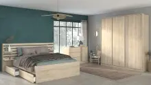 Schlafzimmer-Set >Escale 27< (4-teilig) in...