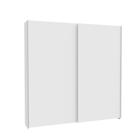 Schwebetürenschrank >HOME NOOK< 12 Böden, in Weiss - 200,1x210x39,1cm (BxHxT)