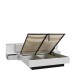 Stauraumbett >NEKTARIUS< Lift-Lattenrost, Bettanlage, Secret grey - 309,2x92,9x213,3cm (BxHxT)