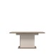 Kulissen-Esstisch >LACETTI< ausziehbar 200cm, Eiche Dekor / sandfarbig - 160/200x76,4x90cm (BxHxT)