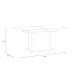 Kulissen-Esstisch >LACETTI< ausziehbar 200cm, Eiche Dekor / sandfarbig - 160/200x76,4x90cm (BxHxT)