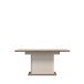 Kulissen-Esstisch >LACETTI< ausziehbar 200cm, Eiche Dekor / sandfarbig - 160/200x76,4x90cm (BxHxT)