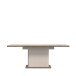 Kulissen-Esstisch >LACETTI< ausziehbar 200cm, Eiche Dekor / sandfarbig - 160/200x76,4x90cm (BxHxT)