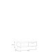 Couchtisch >LACETTI< Schublade, Valencia Eiche Dekor / sandfarbig  - 120x43,7x60 (BxHxT)