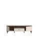 Lowboard >LACETTI< in Valencia Eiche Dekor / sandfarbig - 179,8x53,3x41,2cm (BxHxT)