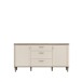 Sideboard >LACETTI< Valencia Eiche Dekor / sandfarbig - 179,8x91,7x41,2cm (BxHxT)