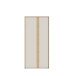 Drehtürenschrank >WEXLIN< 5 Böden, sandfarbig / Mauvella Eiche Dekor - 91,3x193,7x60cm (BxHxT)