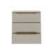 Schubkastenkommode >EDWAL< in Sand / Mauvelle Eiche - 85,1x92,3x41,5cm (BxHxT)