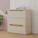 Schubkastenkommode >EDWAL< in Sand / Mauvelle Eiche - 85,1x92,3x41,5cm (BxHxT)