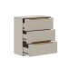Schubkastenkommode >EDWAL< in Sand / Mauvelle Eiche - 85,1x92,3x41,5cm (BxHxT)