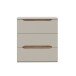 Schubkastenkommode >EDWAL< in Sand / Mauvelle Eiche - 85,1x92,3x41,5cm (BxHxT)