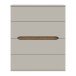 Schubkastenkommode >EDWAL< 4 Schübe, Sand / Mauvelle Eiche - 95,1x114,7x41,5cm (BxHxT)