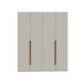 Drehtürenschrank >EDWAL< in sandfarbig / Mauvelle Eiche Dekor - 177,5x210,5x54,2cm (BxHxT)