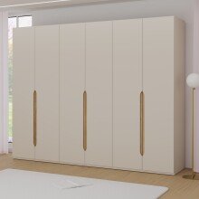 Drehtürenschrank >EDWAL< in sandfarbig /...