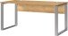 Schreibtisch >4150< in Navarra-Eiche-Dekor - 158x75x79cm (BxHxT)