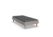 Bettgestell >Easy Beds Standard< Liegefläche 100x200 cm, SAHARAGRAU - 109x38x210cm (BxHxT)